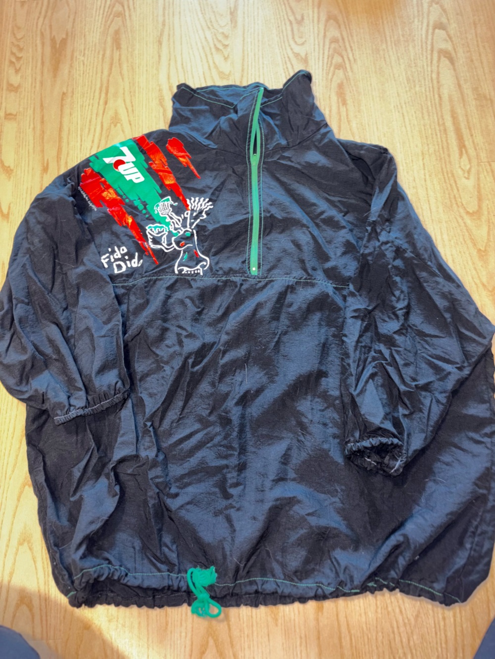 Vintage 7UP Fido Dido Windbreaker